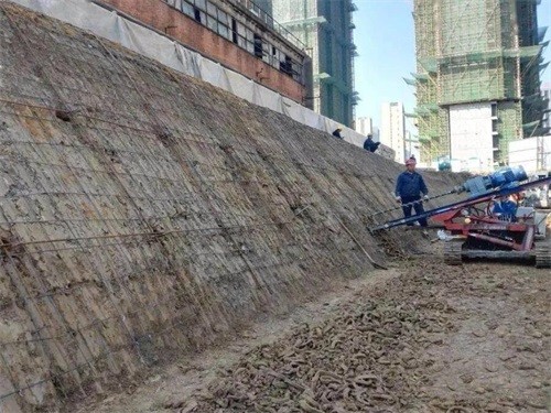 禹会建筑边坡支护