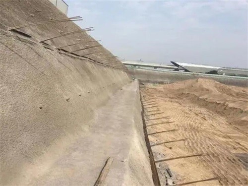 禹会河道边坡加固